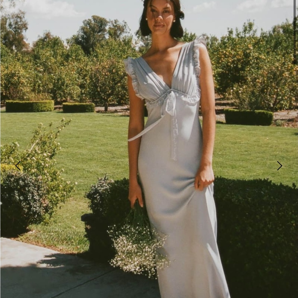Rumored Light Blue Maxi Dress
